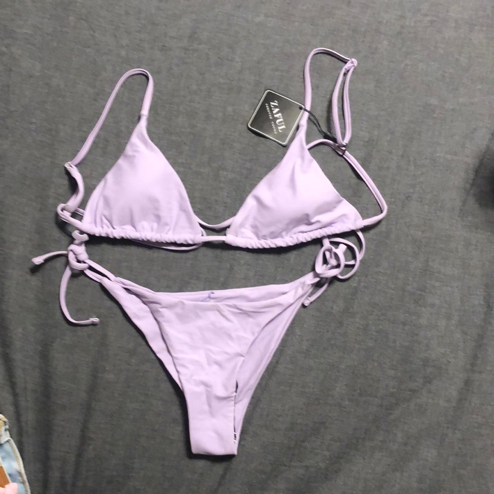 Zaful bikini (size small) lavender